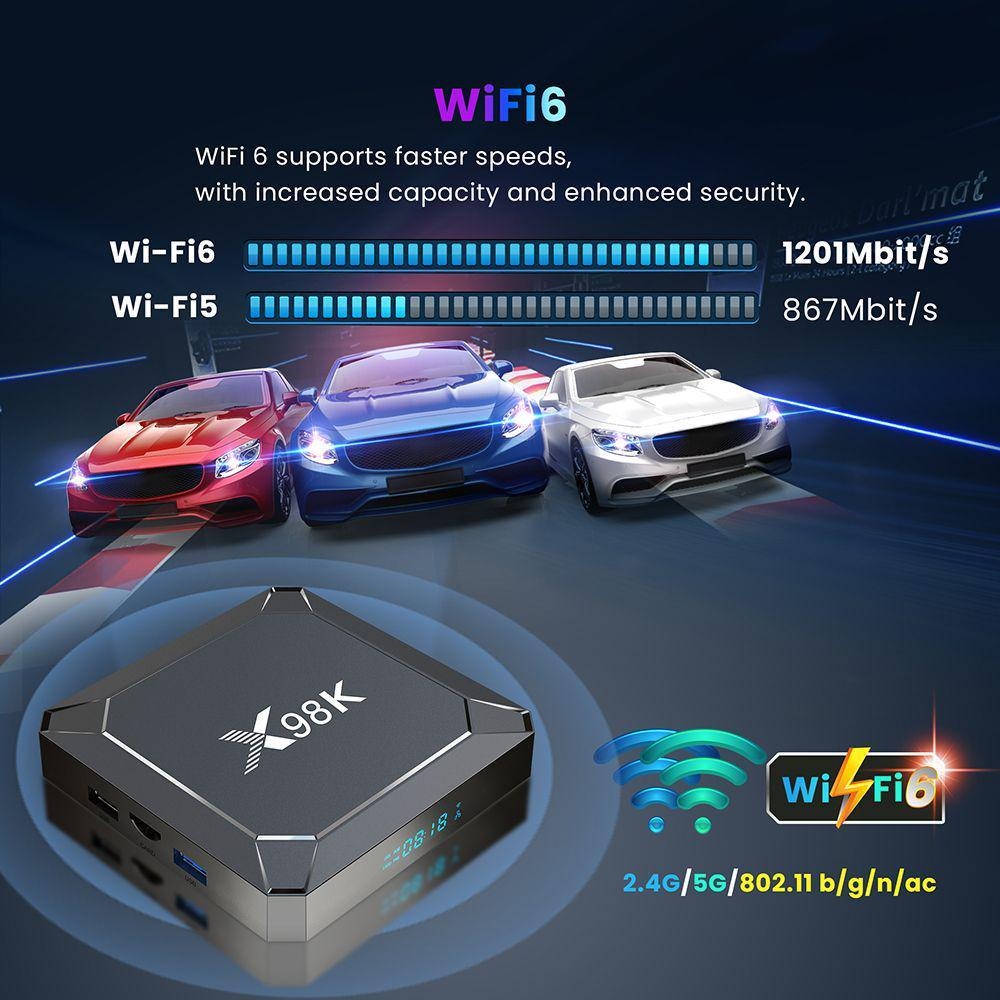 X98K Smart TV Box Android 13.0 - Radxa Rock 5B 16Gb recensie en prijs